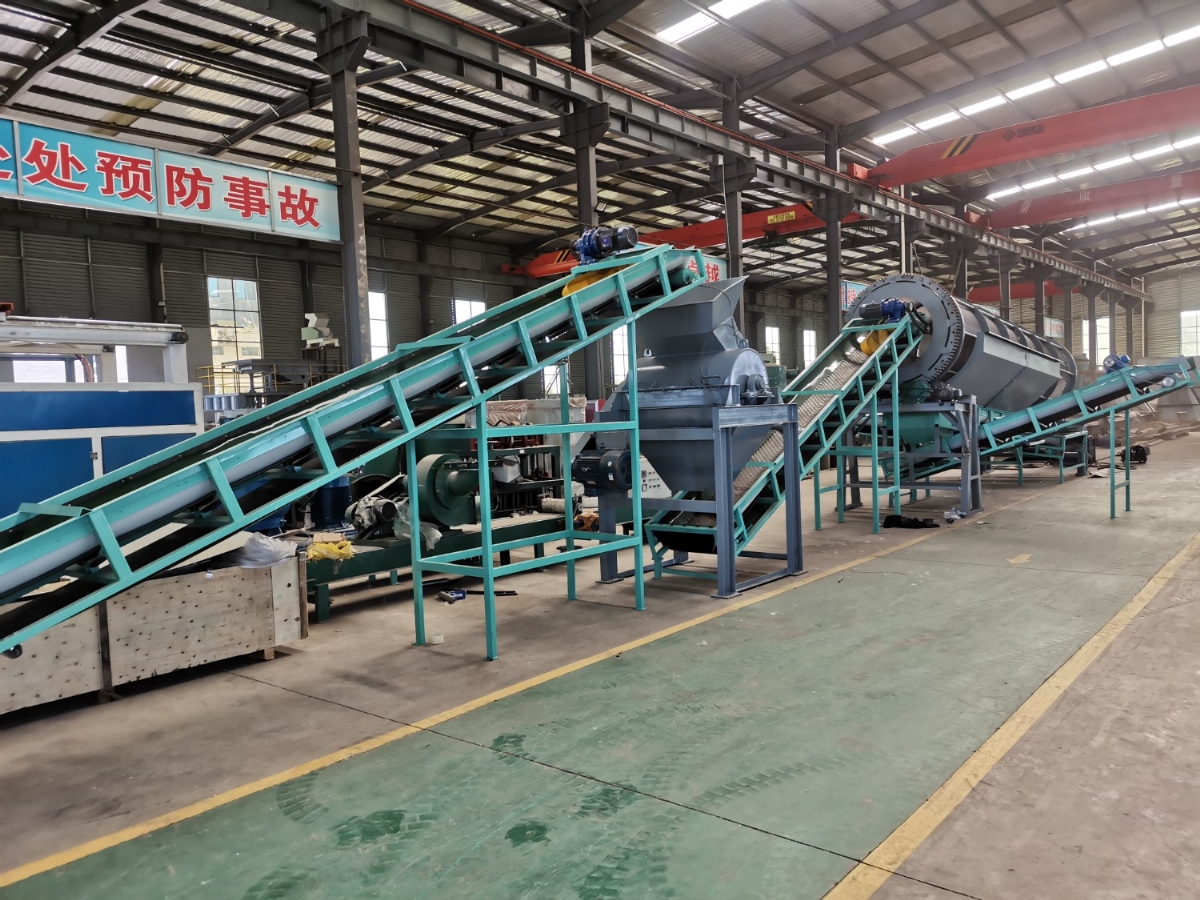 椰殼破碎篩分設備